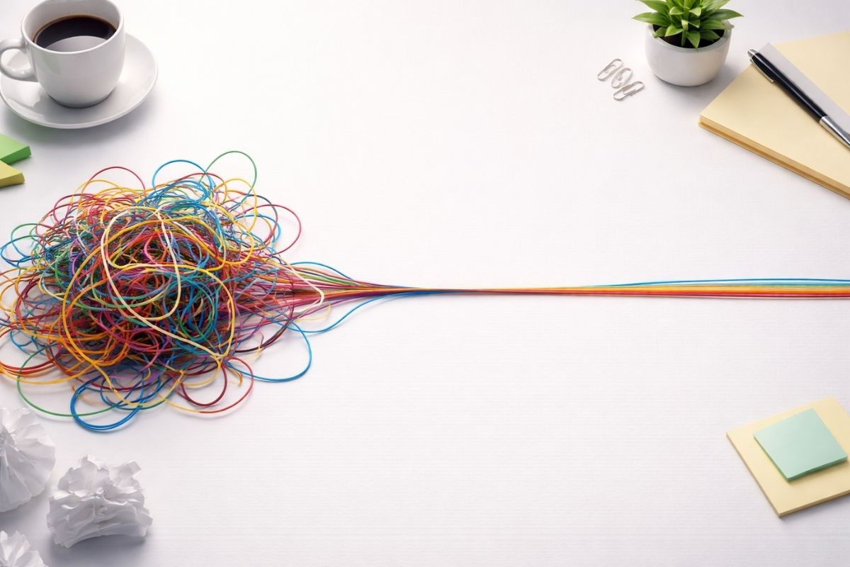 transformando ideias complexas em mensagens simples - sala de redação